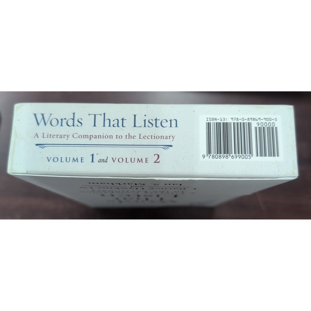 Words That Listen Literary Companion to the Lectionary Vol 1 & 2 Box Set Hawkins - Picture 3 of 5